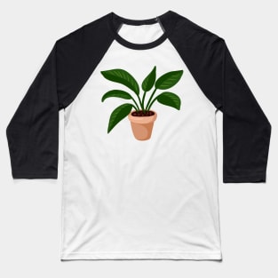 Monstera Plant Baseball T-Shirt